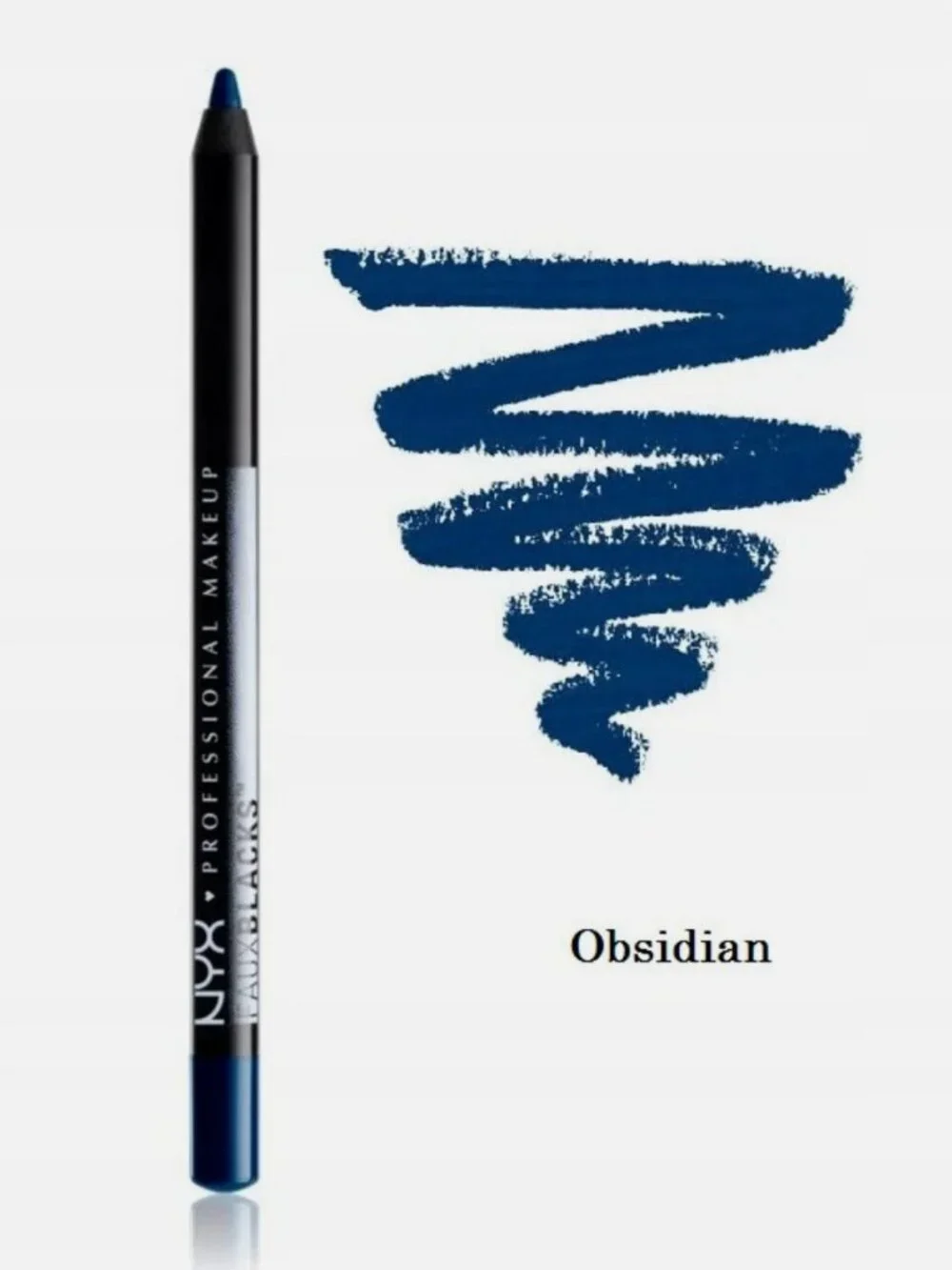 NYX PROFESSIONAL MAKEUP Faux Blacks Eyeliner Pencil - Obsidian (Deep Indigo)